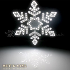 LED 눈결정/크리스마스 눈꽃 LED/크리스마스 LED조명/눈꽃 LED조명 (겨울축제, 페스티벌)/트리전구눈꽃조명_LED DIA S350
